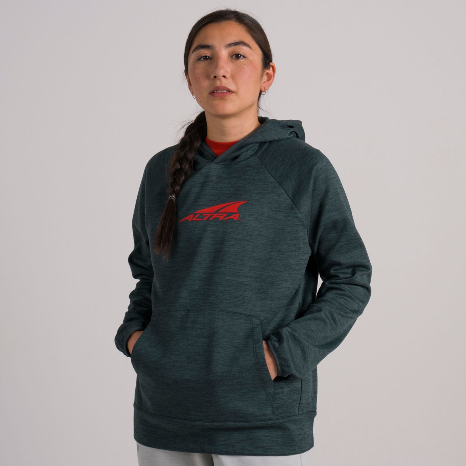 Sudadera Con Capucha Altra Everyday Mujer Verde Oscuro | Costa Rica-57893149